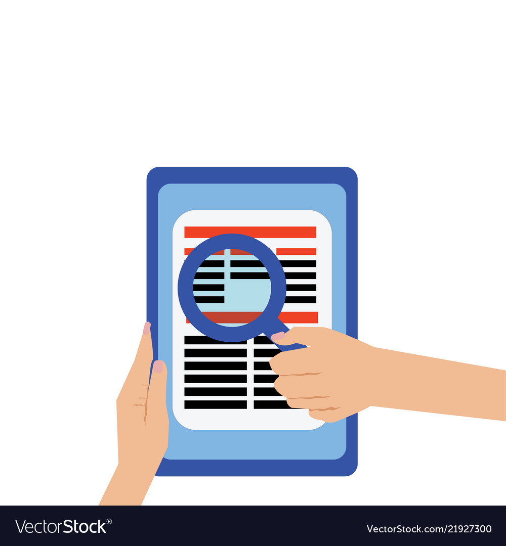 Flat design business empty vector image Flat design business empty