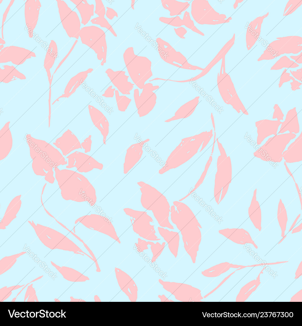 Pink Roses Seamless Pattern Royalty Free Vector Image