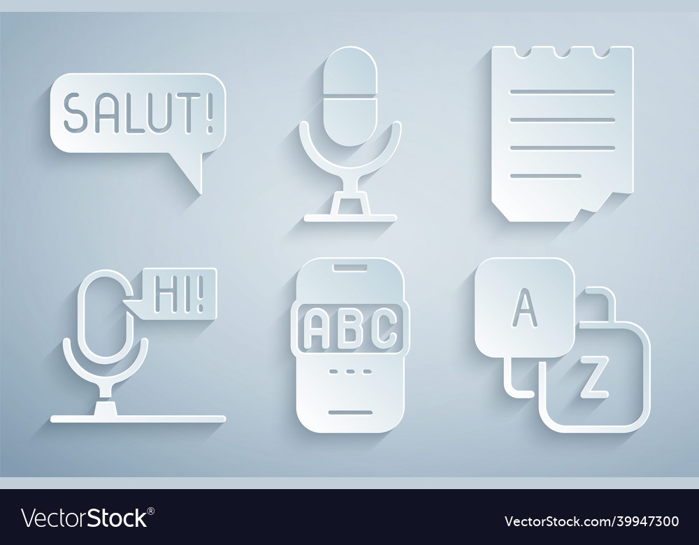 Set foreign language online study notebook Vector Image Set foreign language online study notebook