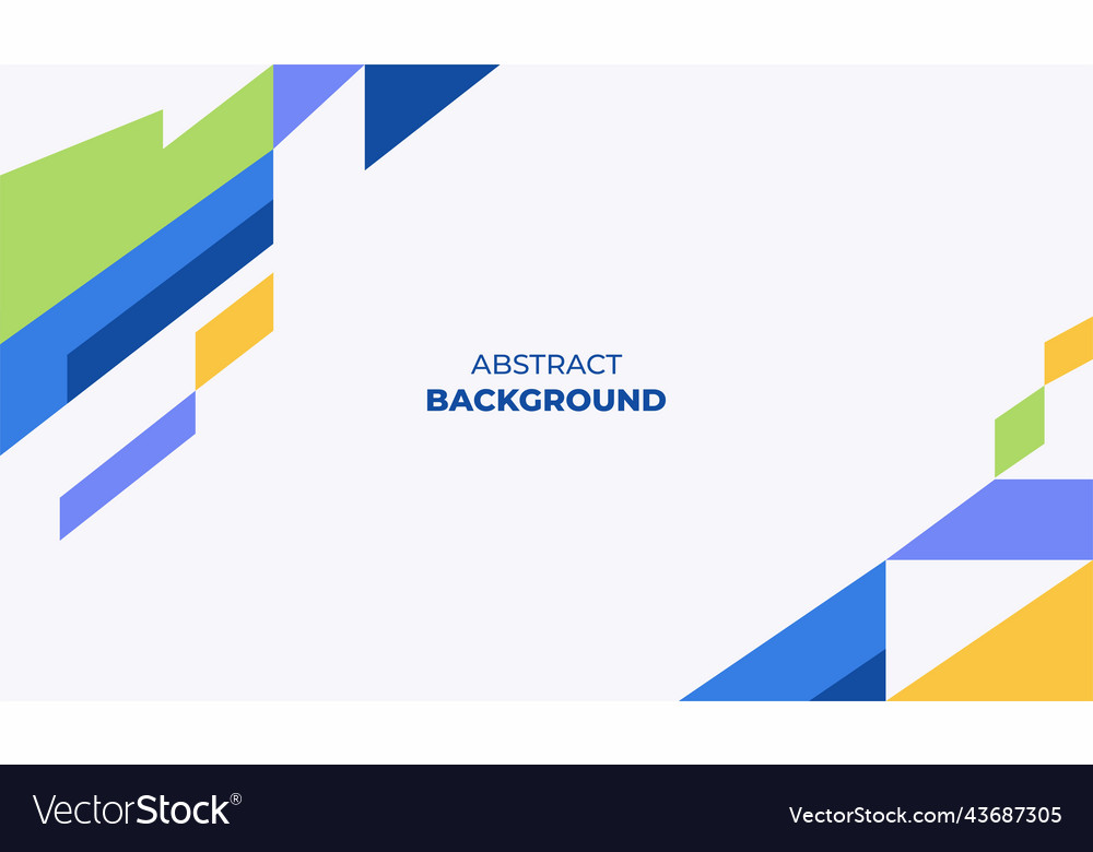 Abstract colorful shapes background design