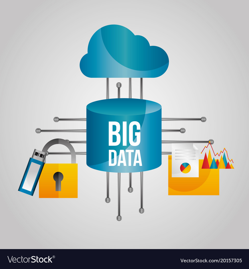 Big data server cloud computing protection folder