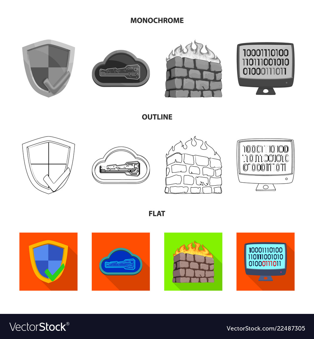 Isolated object of virus and secure sign set