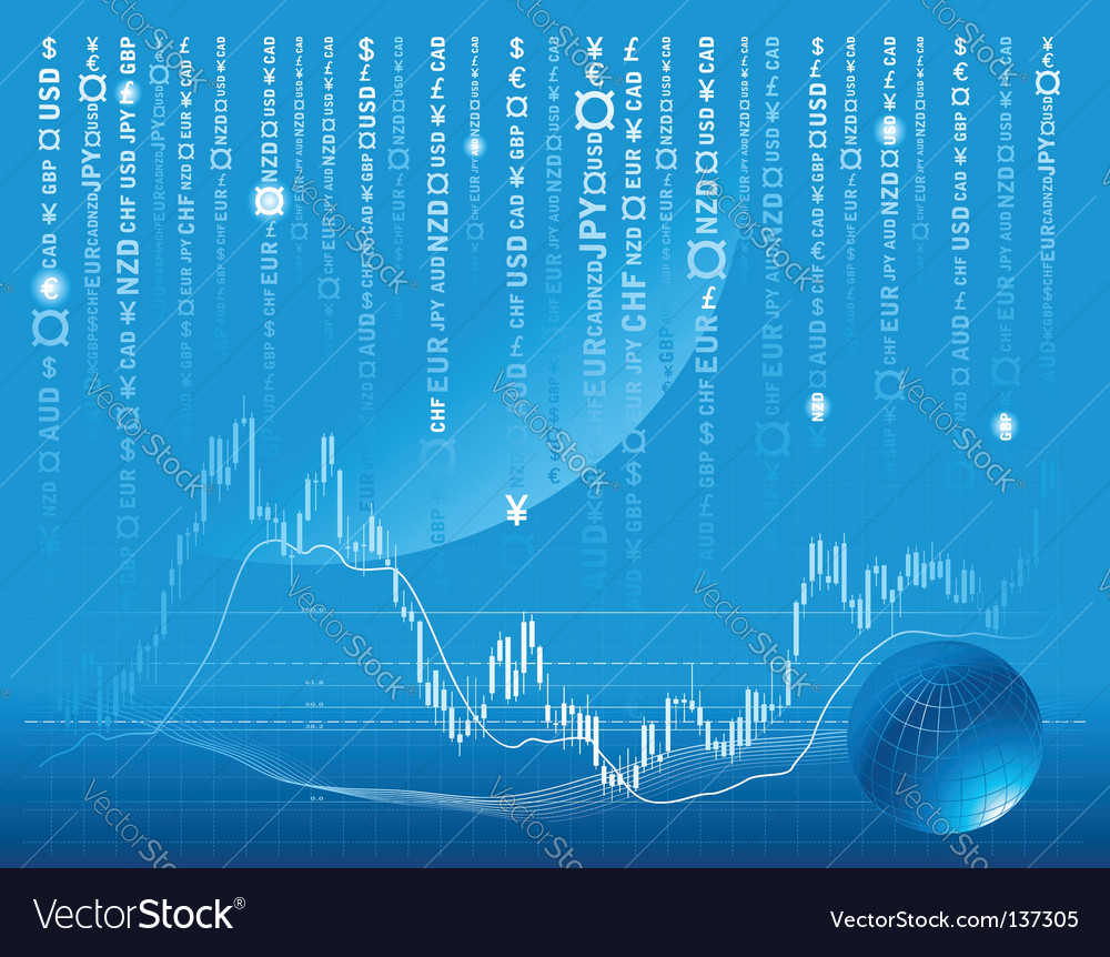 Stock exchange background Royalty Free Vector Image