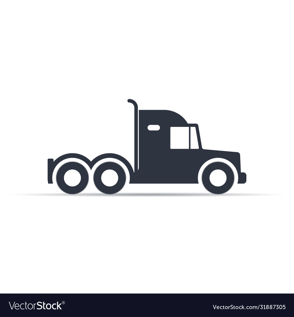 Truck icon transportation symbol