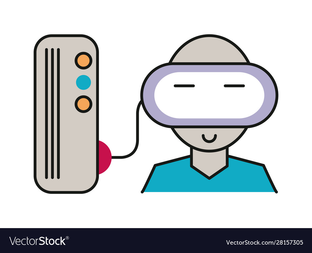 Video game console device with gamer character