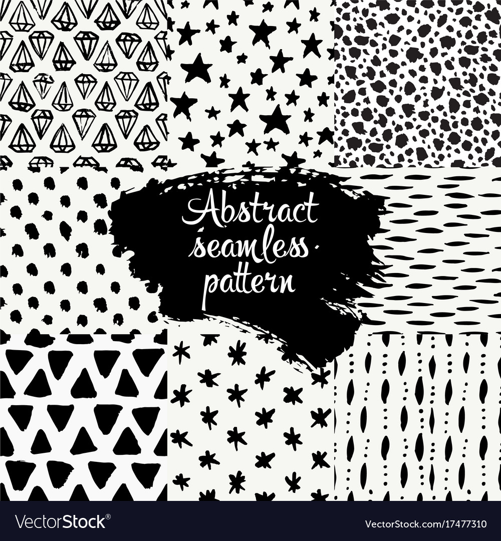 Abstract Ink Pattern Set