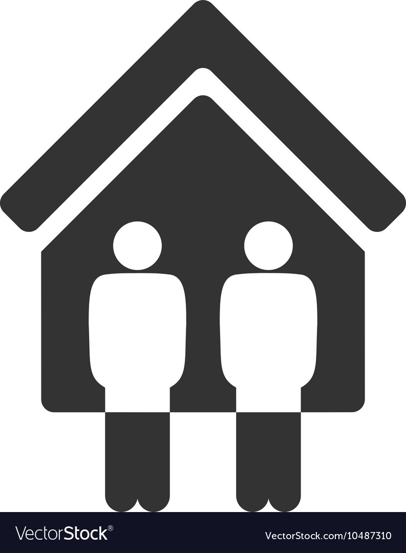 Living persons flat icon