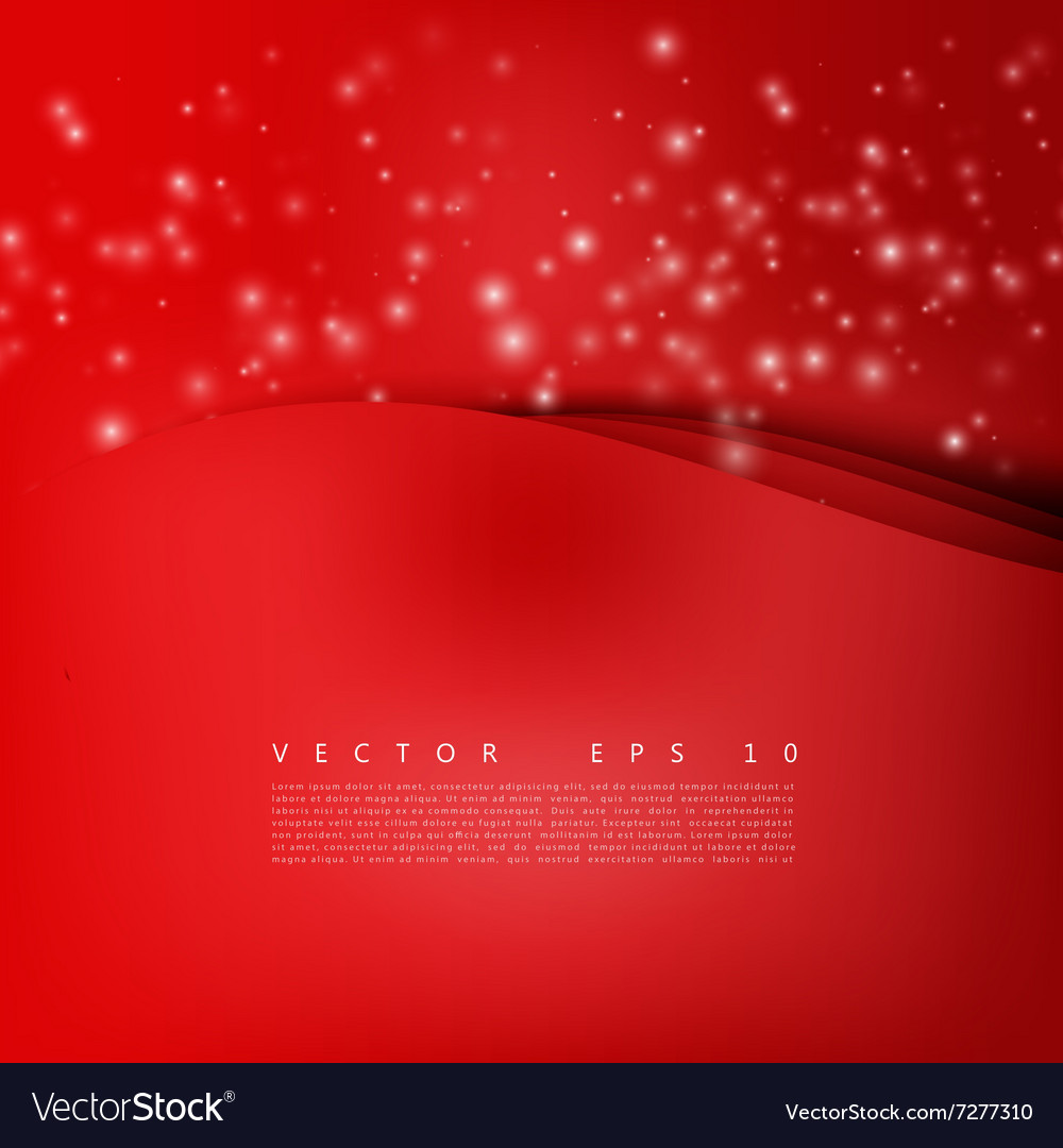 Red background curve