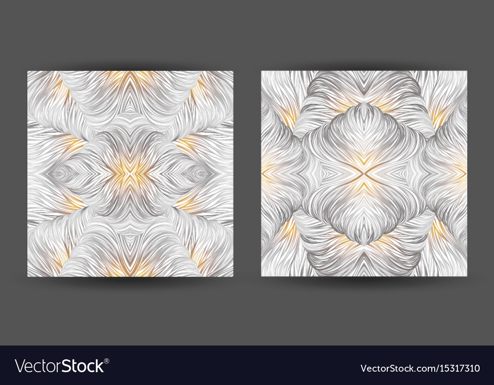 Set abstract pattern seamless line art