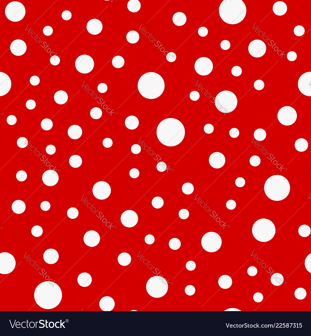 Dots circles pattern seamlessly repeatable vector image Dots circles pattern seamlessly repeatable