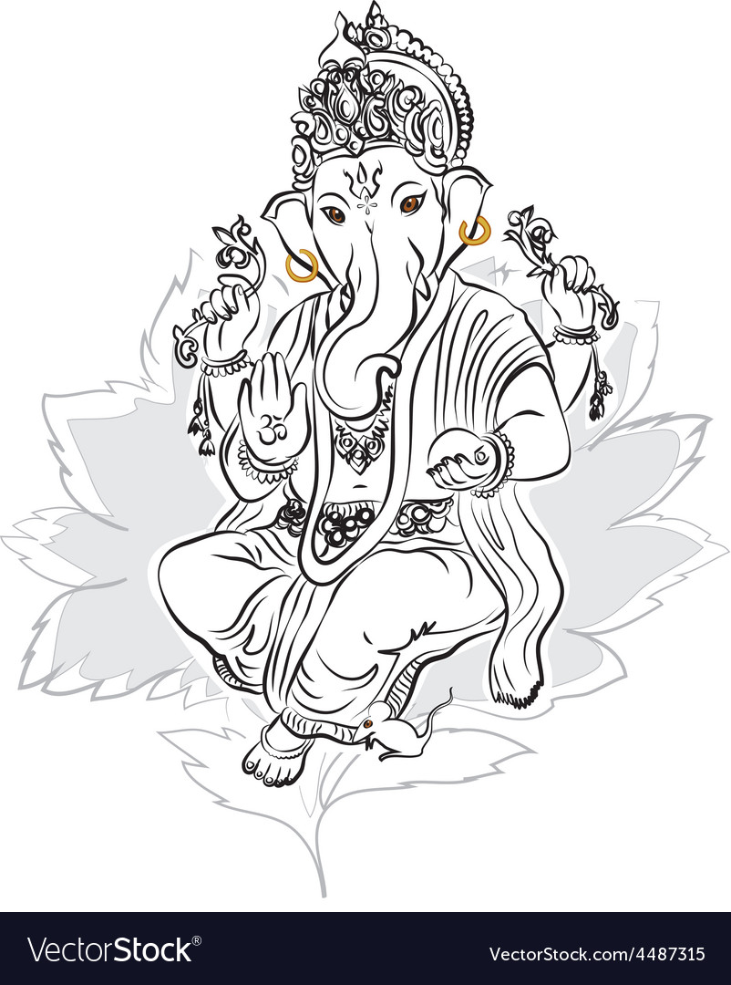 Ganesha Hindu Deity Artwork