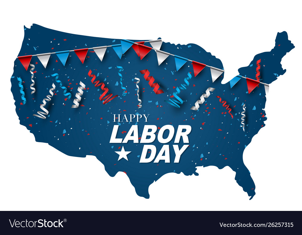 Happy labor day usa county form