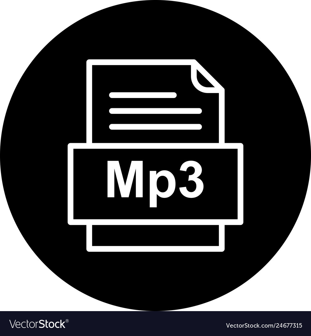 Mp3 file document icon