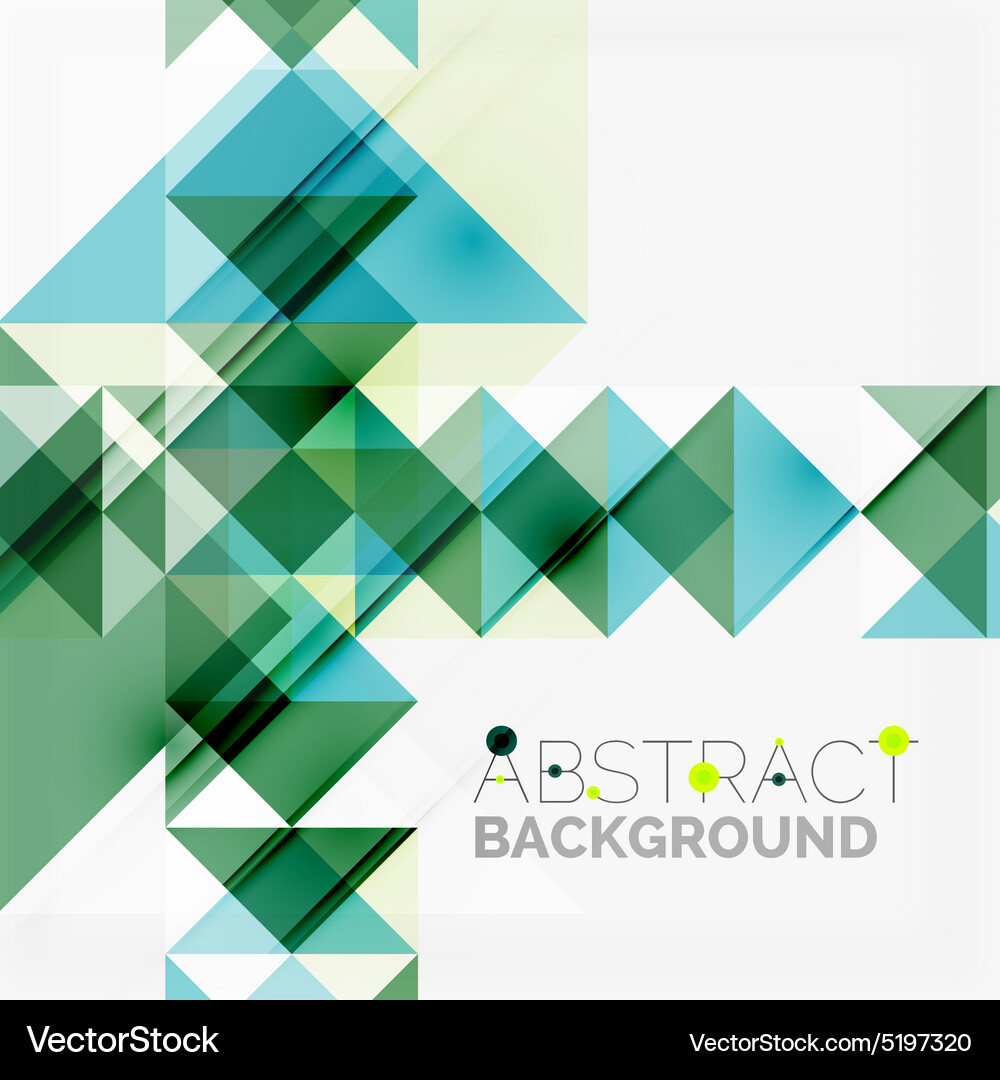 Abstract geometric background modern overlapping Vector Image
