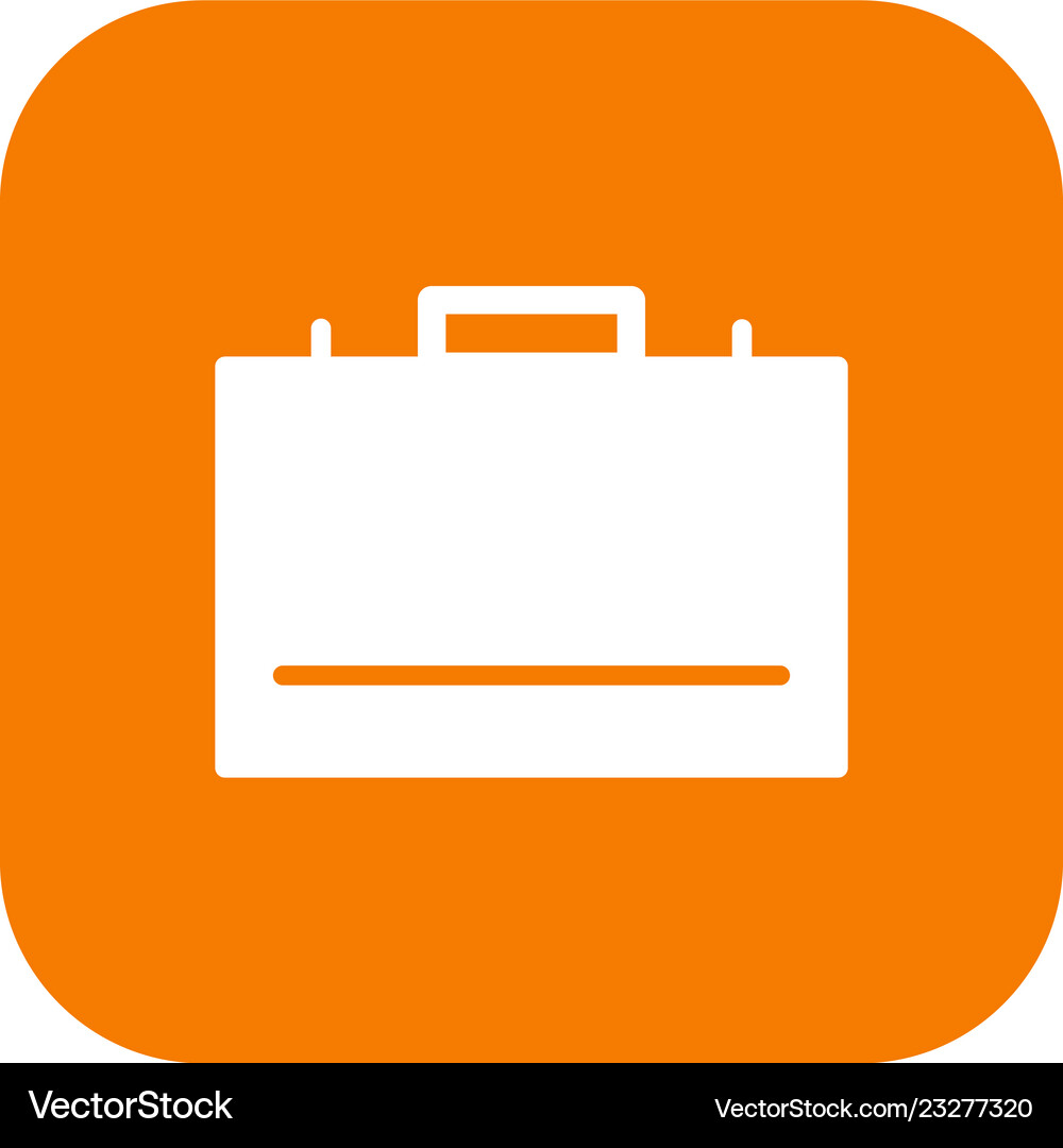 Briefcase icon Royalty Free Vector Image - VectorStock