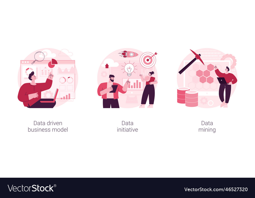 Data analytics abstract concept