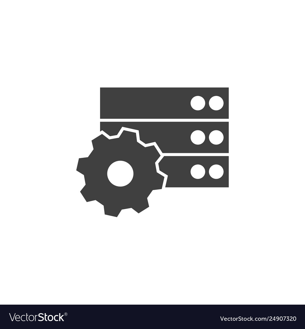 Database server gee icon element data