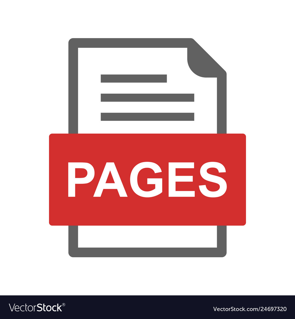 Pages file document icon