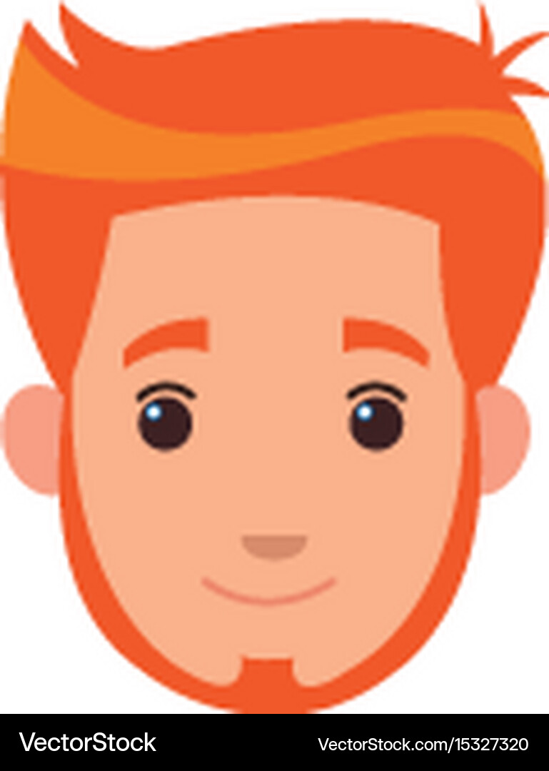 Profile man avatar male portrait image Royalty Free Vector