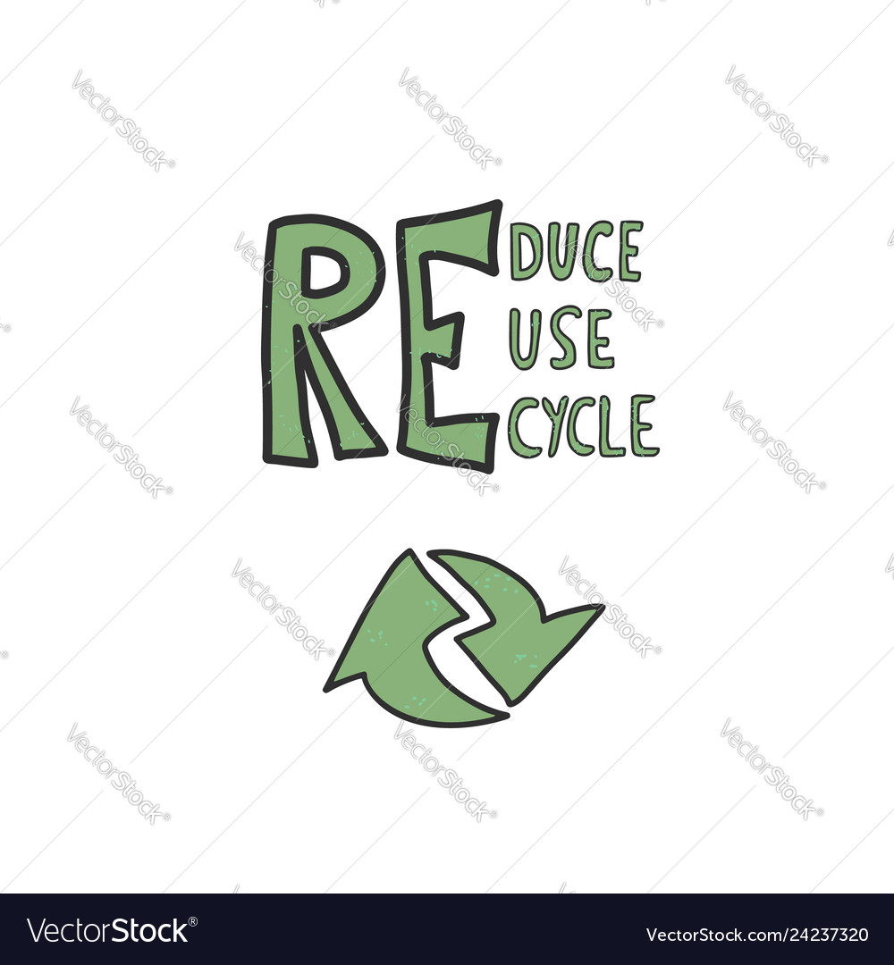 Reduce reuse recycle concept design
