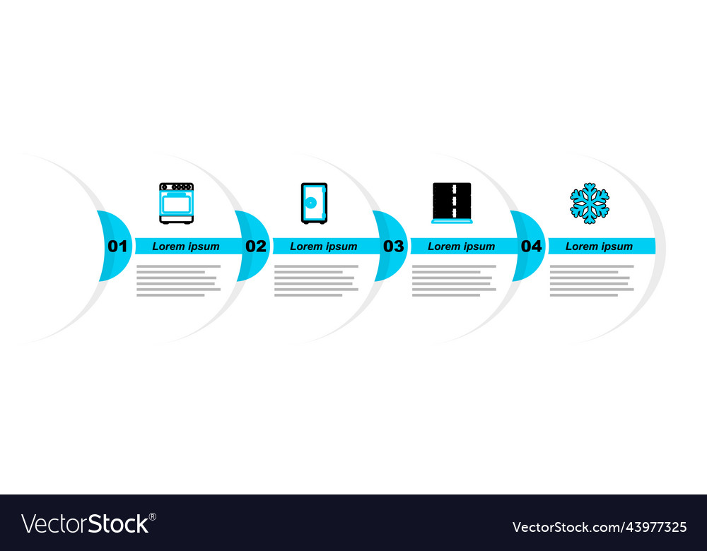 Set line snowflake server data web hosting vector image Set line snowflake server data web hosting