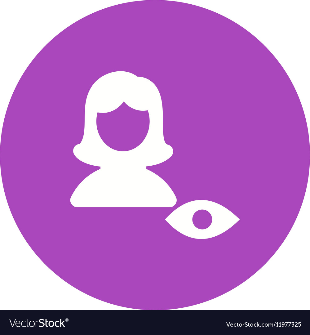 View female profile Royalty Free Vector Image - VectorStock