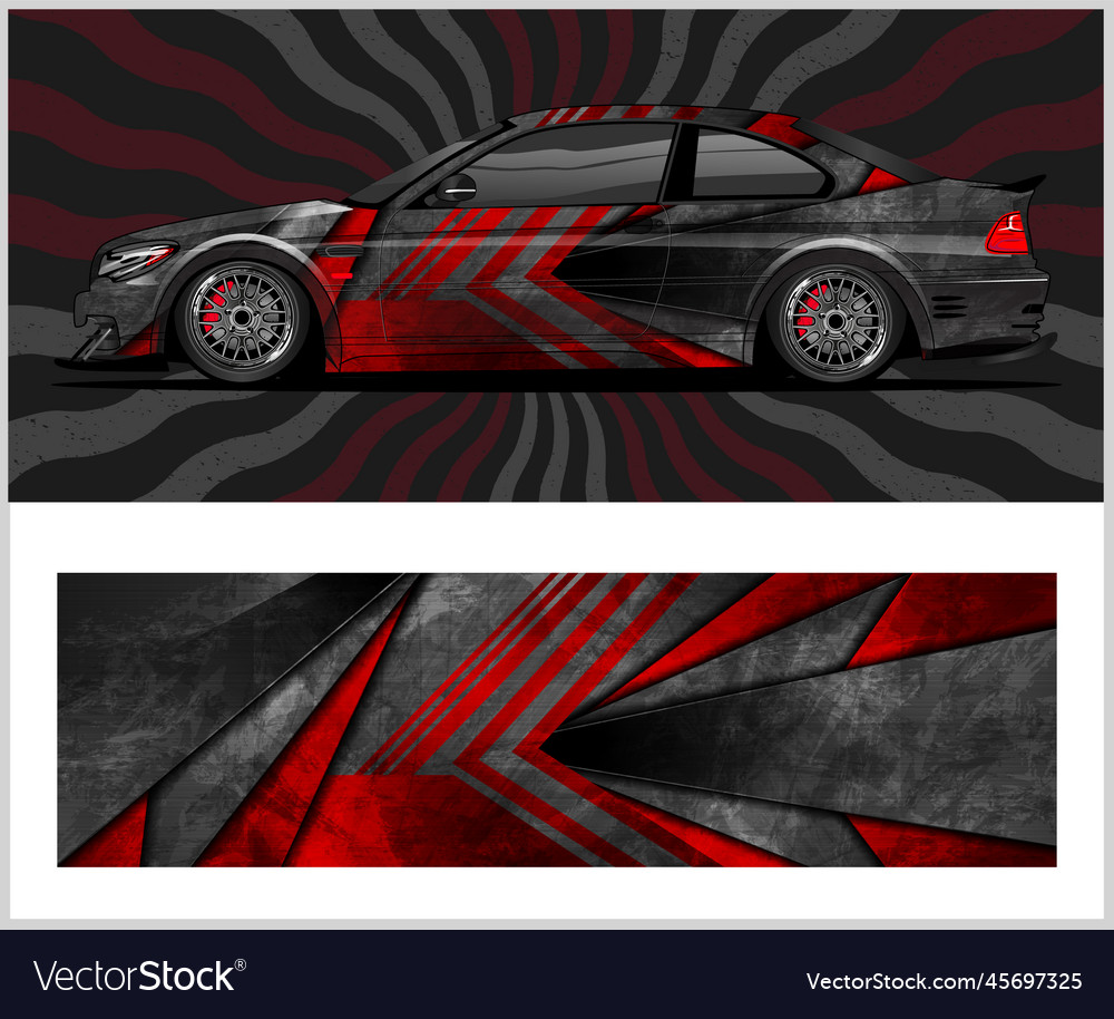 Vinyl vehicle wrap sticker design car