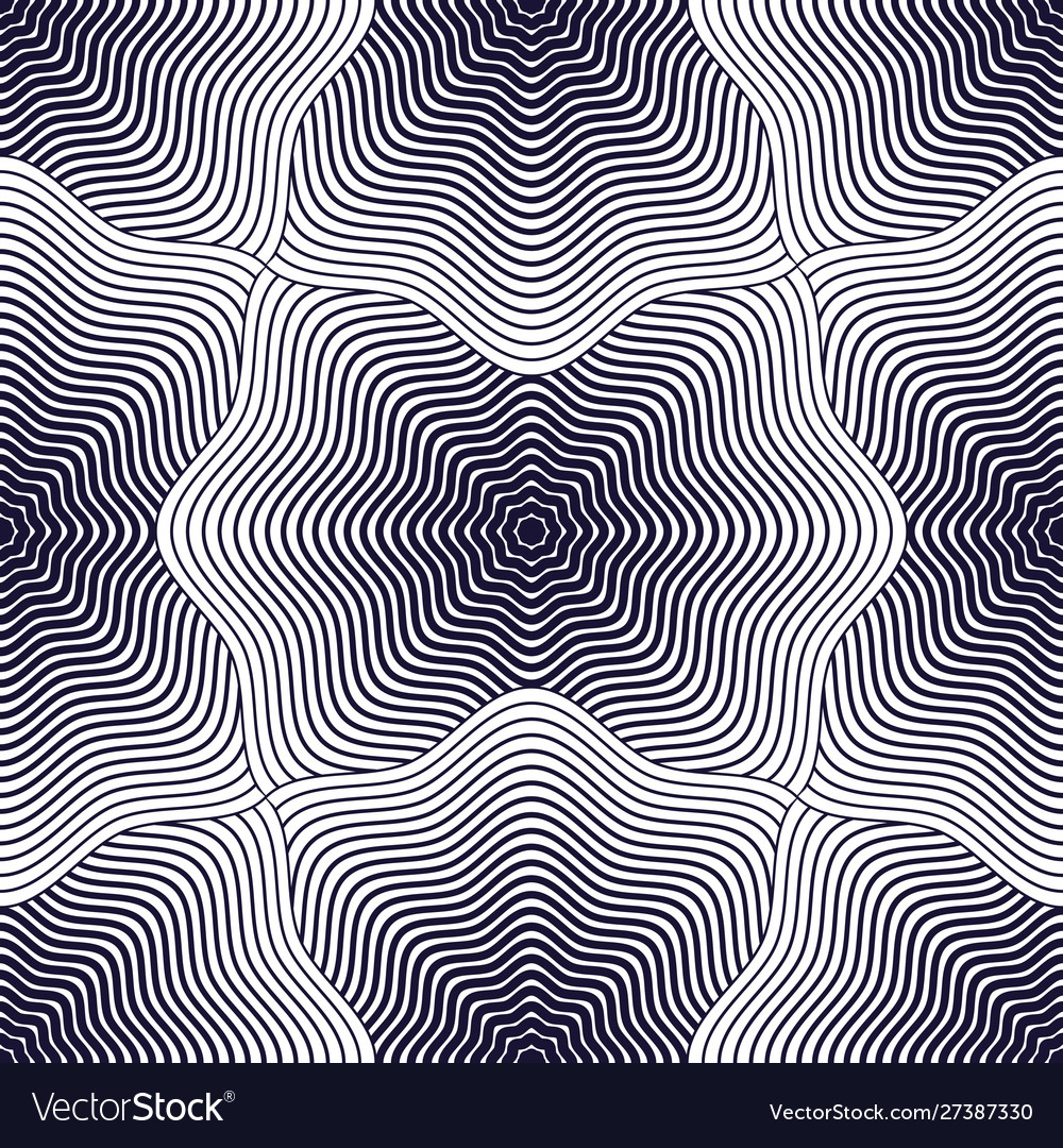 Abstract lines geometric seamless pattern repeat vector image Abstract lines geometric seamless pattern repeat