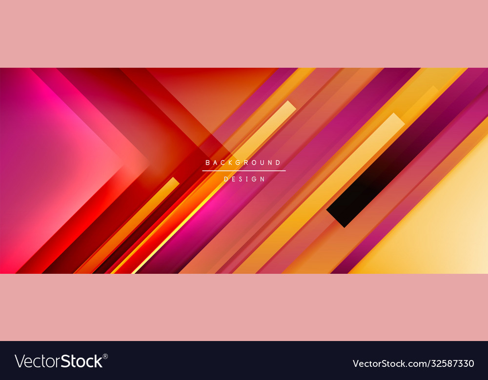 Dynamic lines on fluid color gradient trendy Vector Image Dynamic lines on fluid color gradient trendy