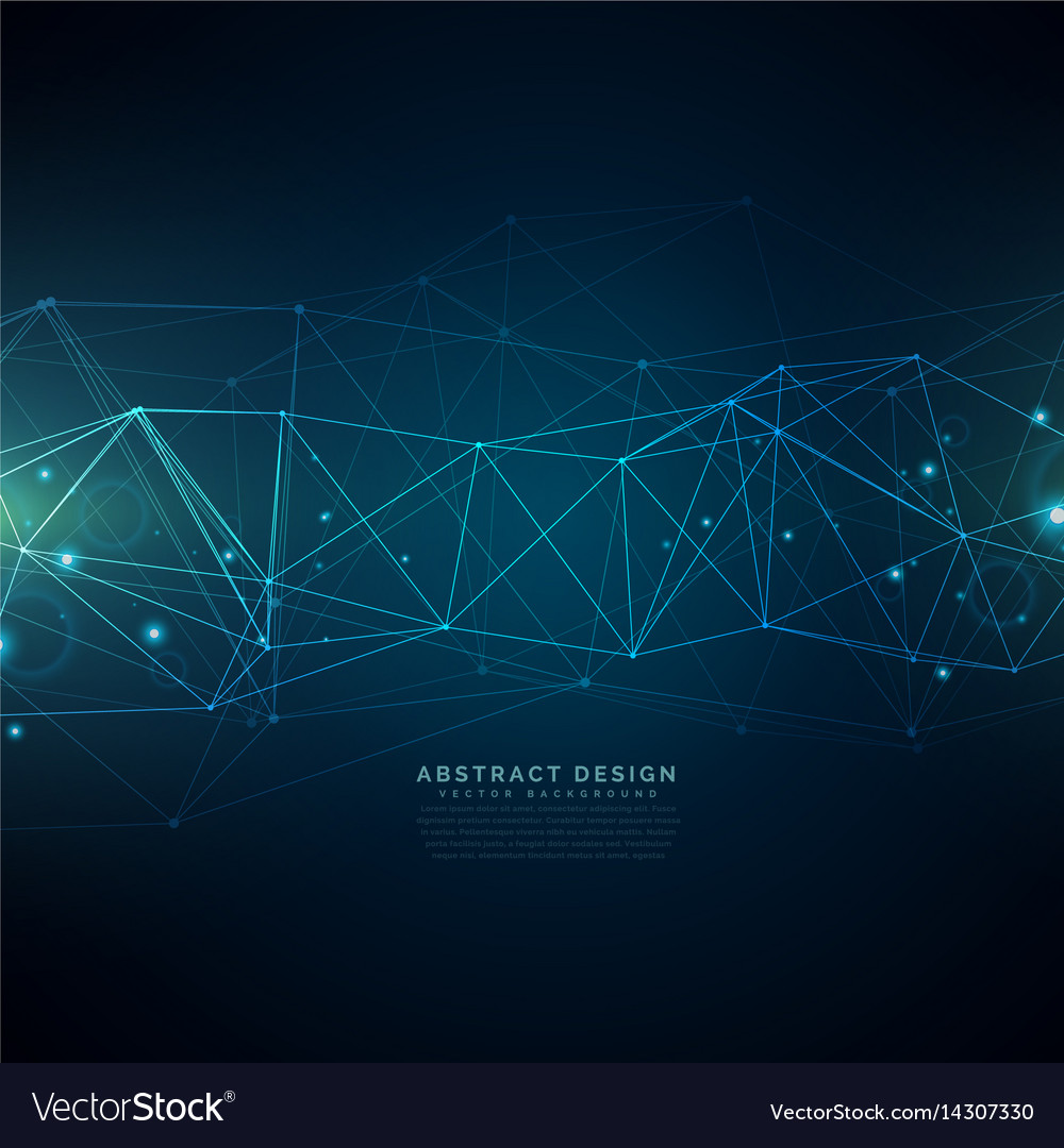 Futuristic Technology Mesh Background