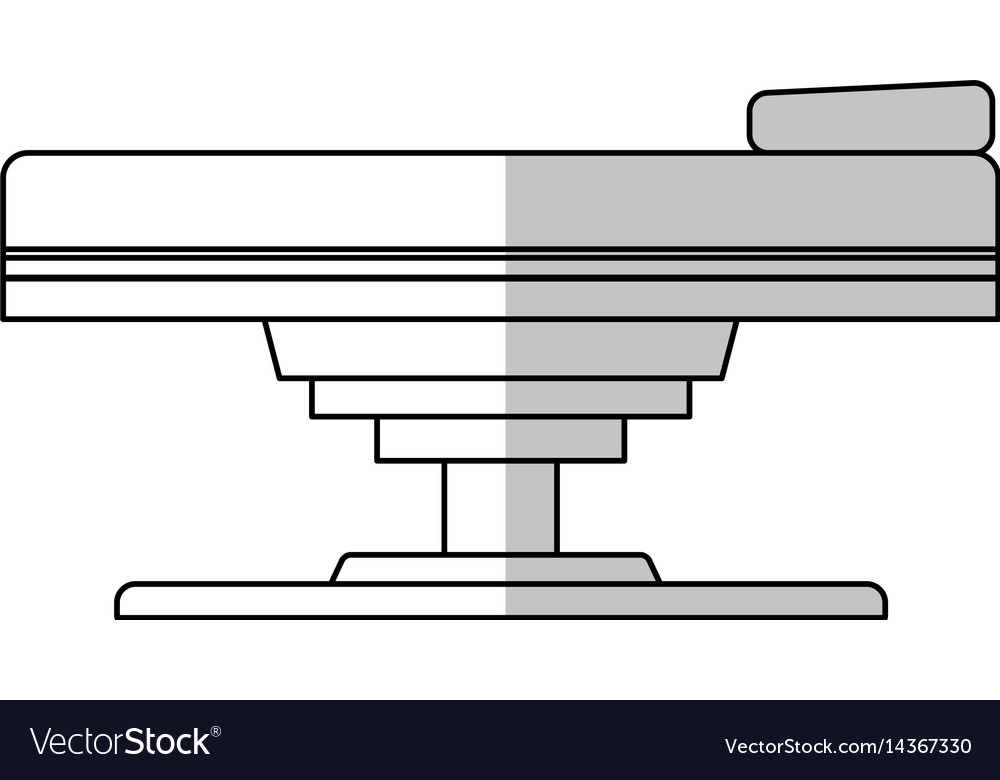 Medical bed icon