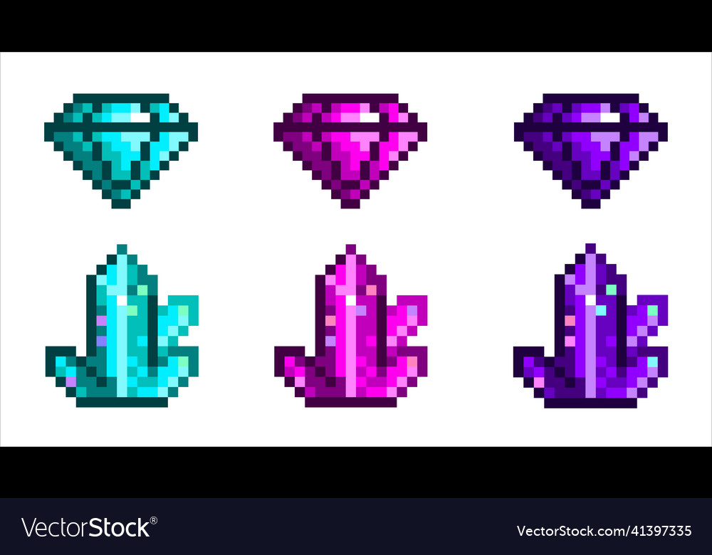 Gems Game Assets Free (Isolated-Objects)