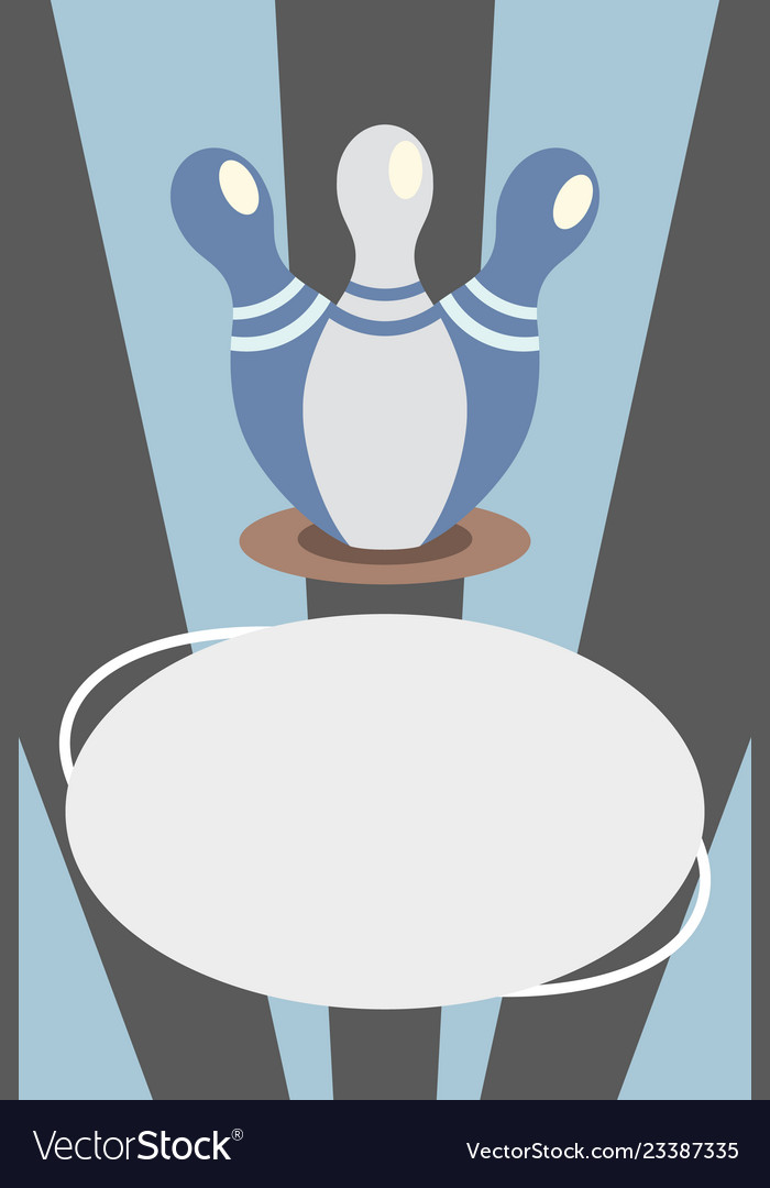 Flat design empty esp template vector image Flat design empty esp template