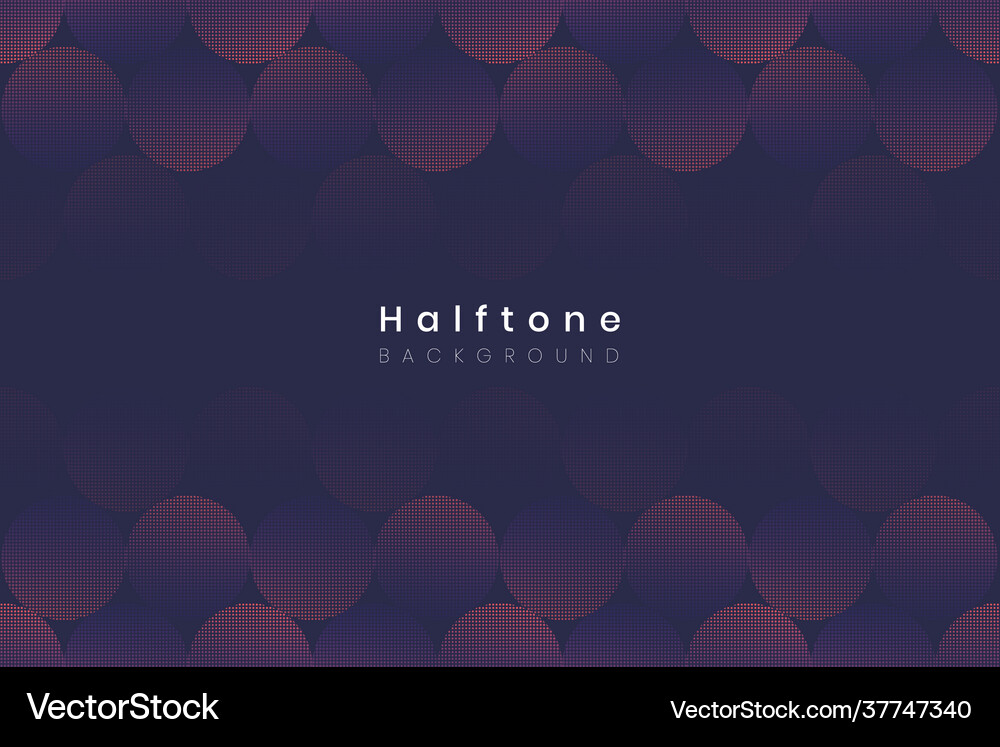 Halftone gradient background Royalty Free Vector Image