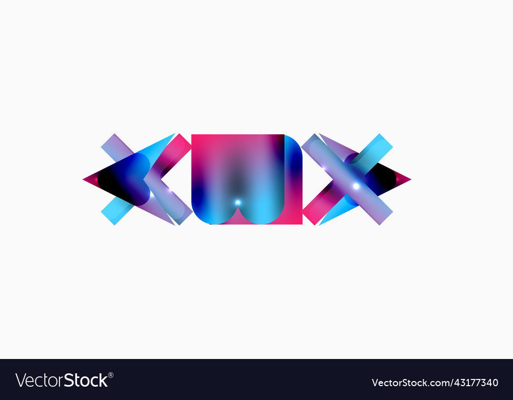 Minimal geometric abstract background primitive Vector Image Minimal geometric abstract background primitive