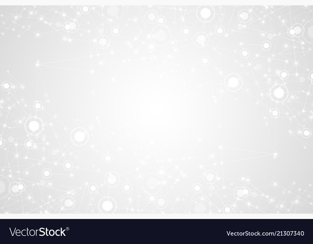 Modern Technology Network Abstract Background