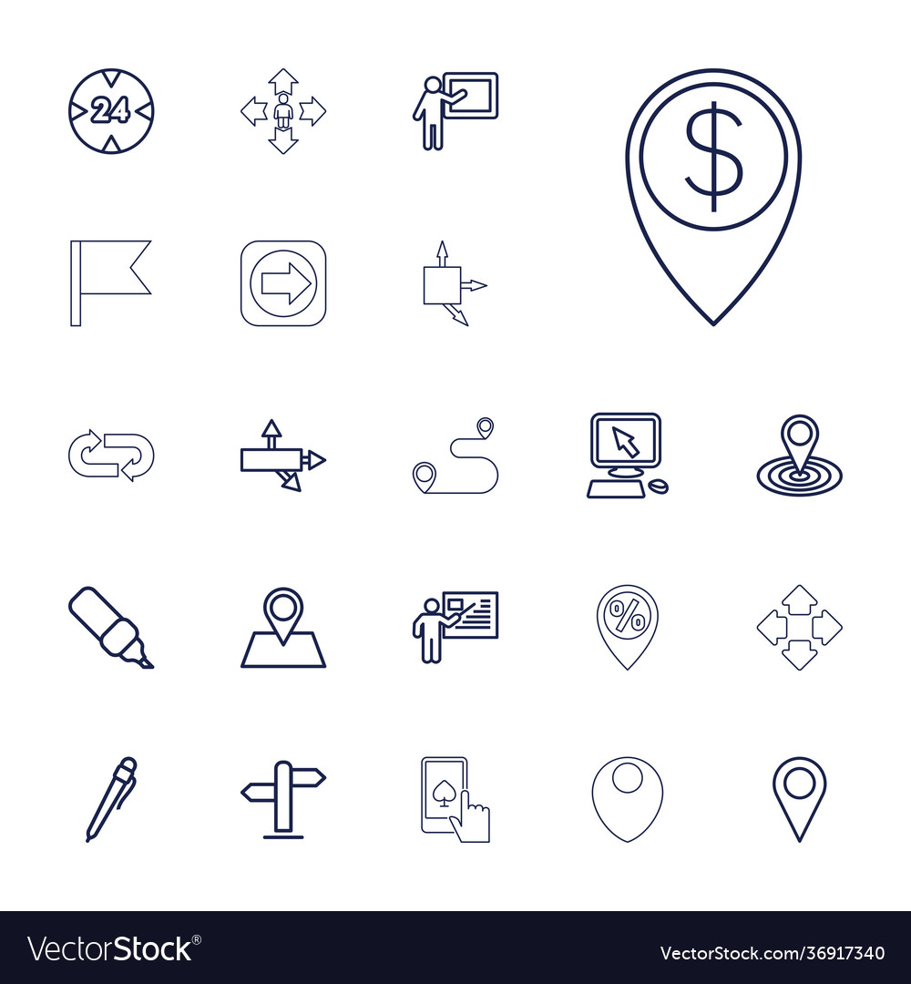 Pointer icons