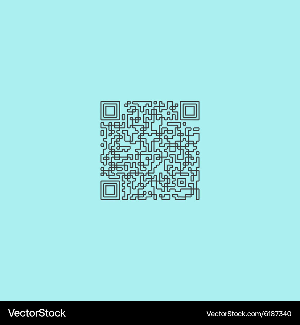 Qr code icon Royalty Free Vector Image - VectorStock