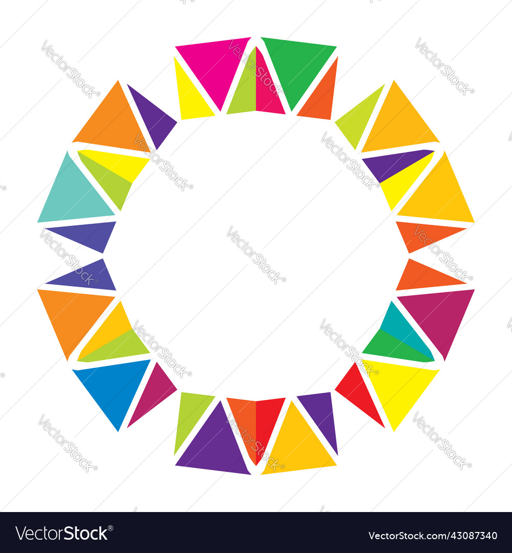 Simple motif mandala shape element circular round