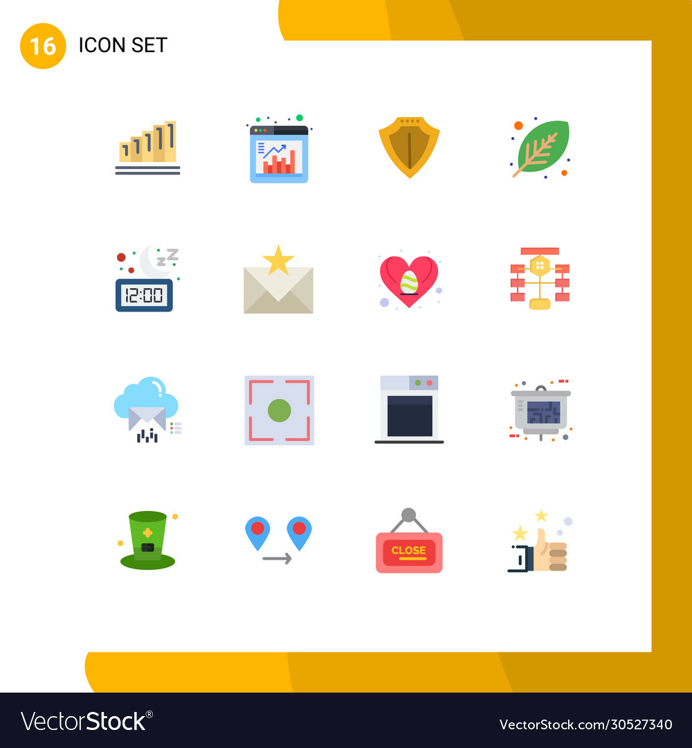 User interface pack 16 basic flat colors
