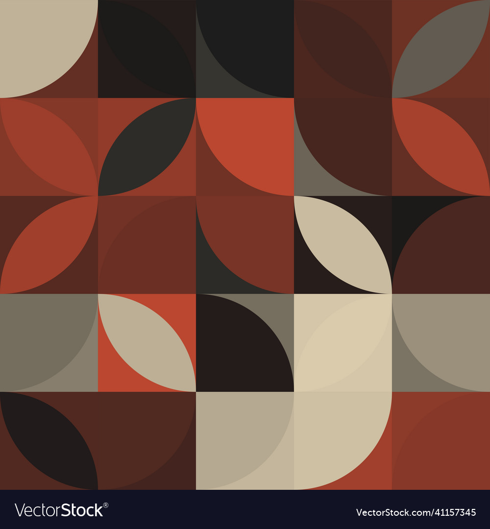 Geometric abstract seamless pattern with simple vector image Geometric abstract seamless pattern with simple