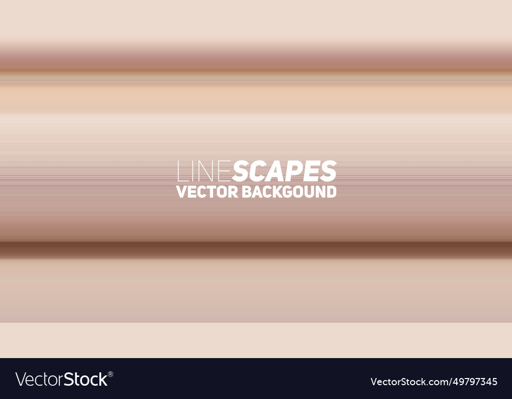 Linescapes gradient background minimal vector image Linescapes gradient background minimal