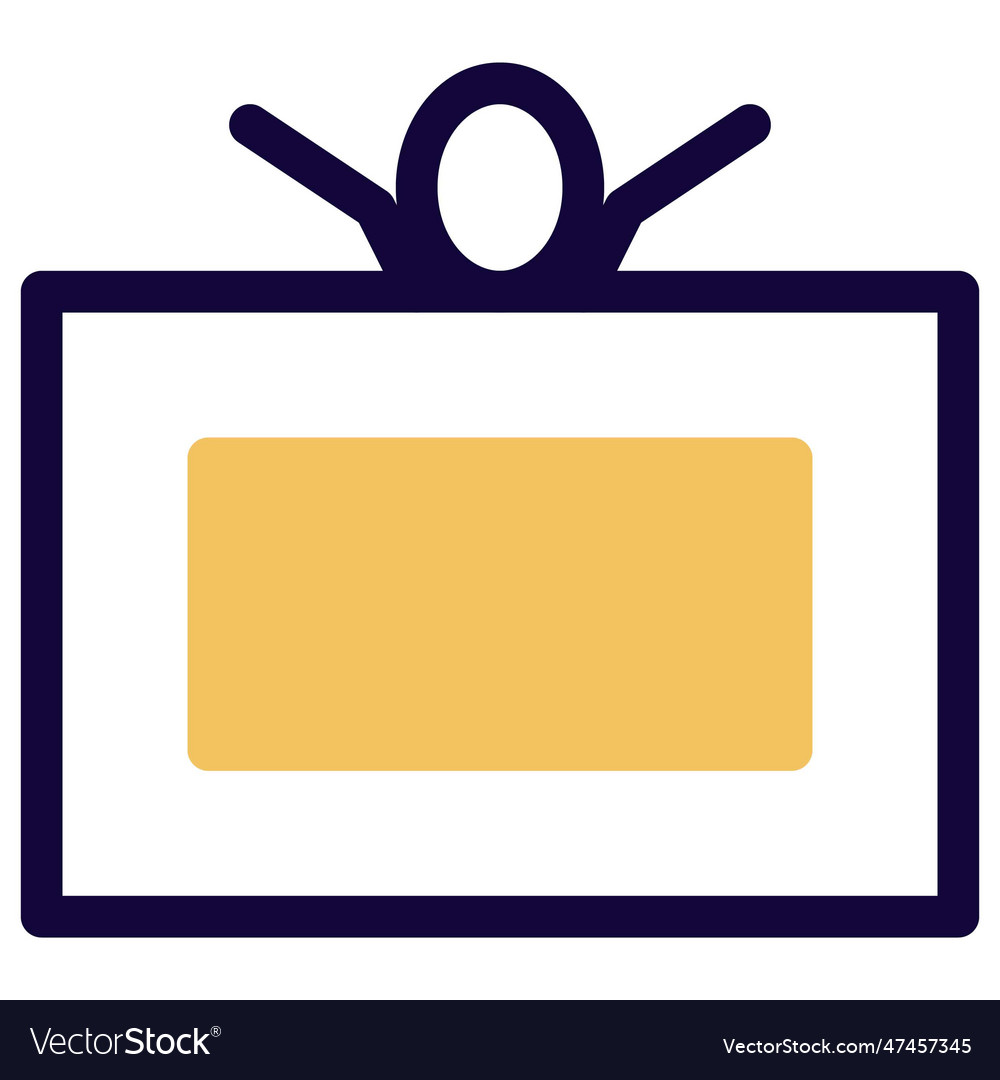 Photo frame used to display pictures Royalty Free Vector