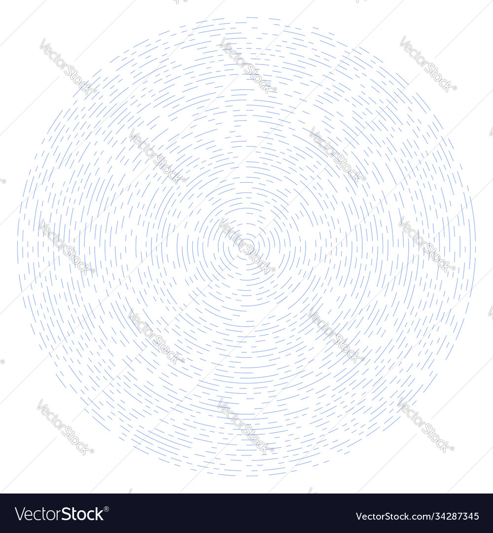 Radial radiating lines abstract burst element
