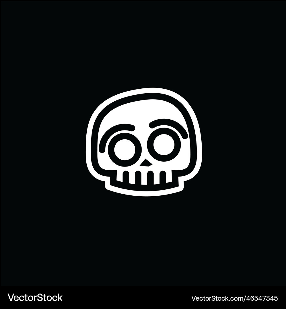 Skull Royalty Free Vector Image - VectorStock
