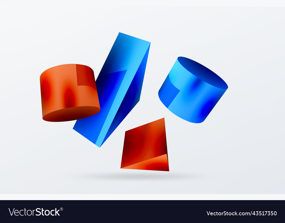 3d abstract background shapes triangle