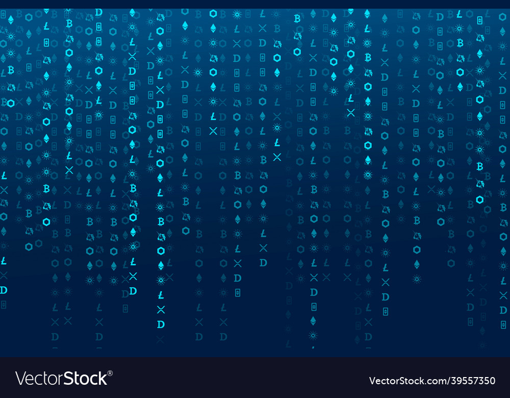 Cryptocurrency Code Background