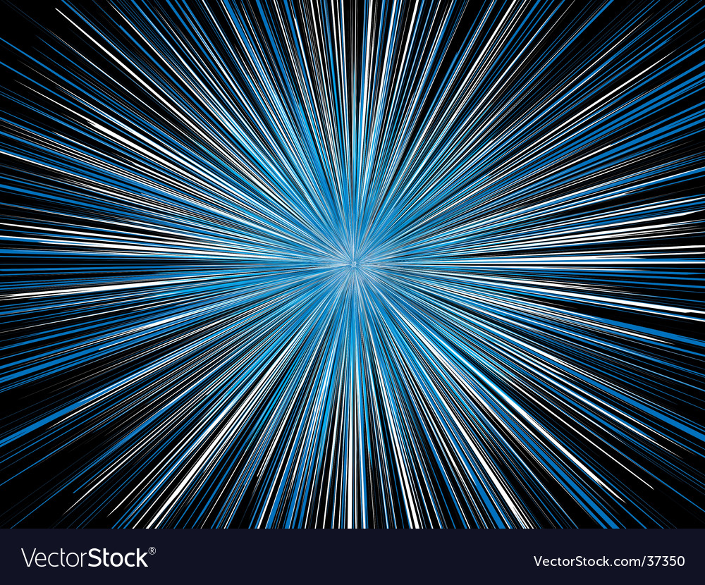 Explosion blue Royalty Free Vector Image - VectorStock