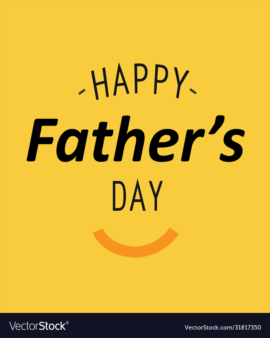 Fathers day Royalty Free Vector Image - VectorStock