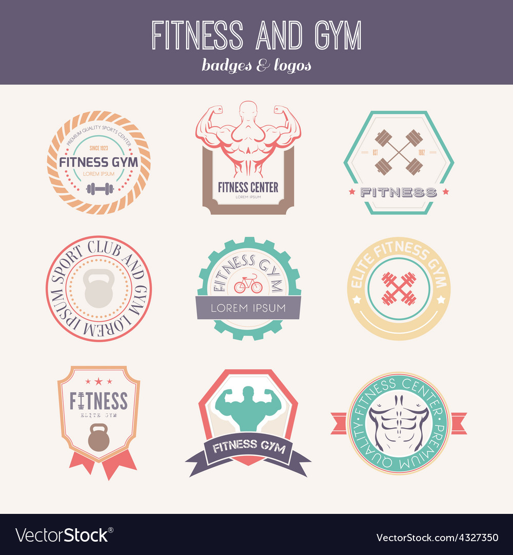 How to make badge. Лейбл фитнес. Gym logo poster.